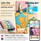 54 Colors Acrylic Paint, Shuttle Art Acrylic Paint set with 12 Paint Brushes, 2oz/60ml Bottles, Rich Pigmented, Water Proof, Premium Paints for Artists, Beginners and Kids on Canvas Rocks Wood Ceramic